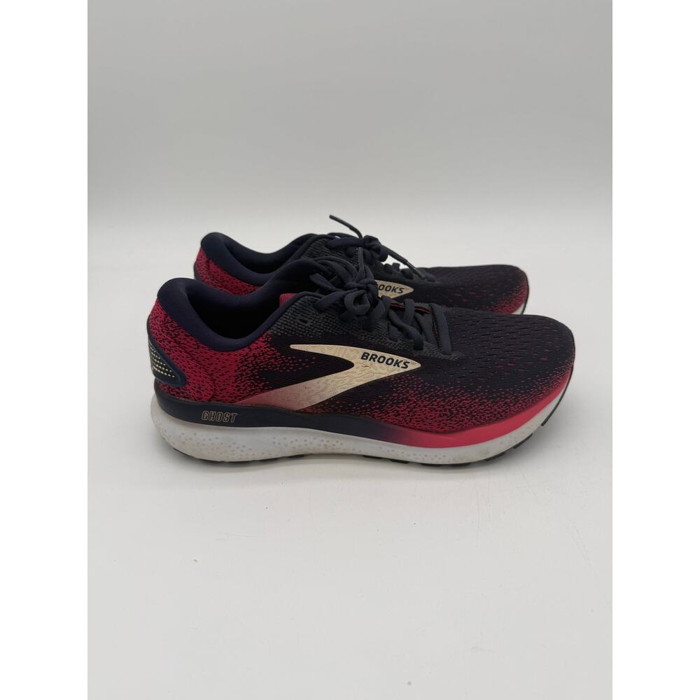 Brooks Red and Black Athletic Shoes